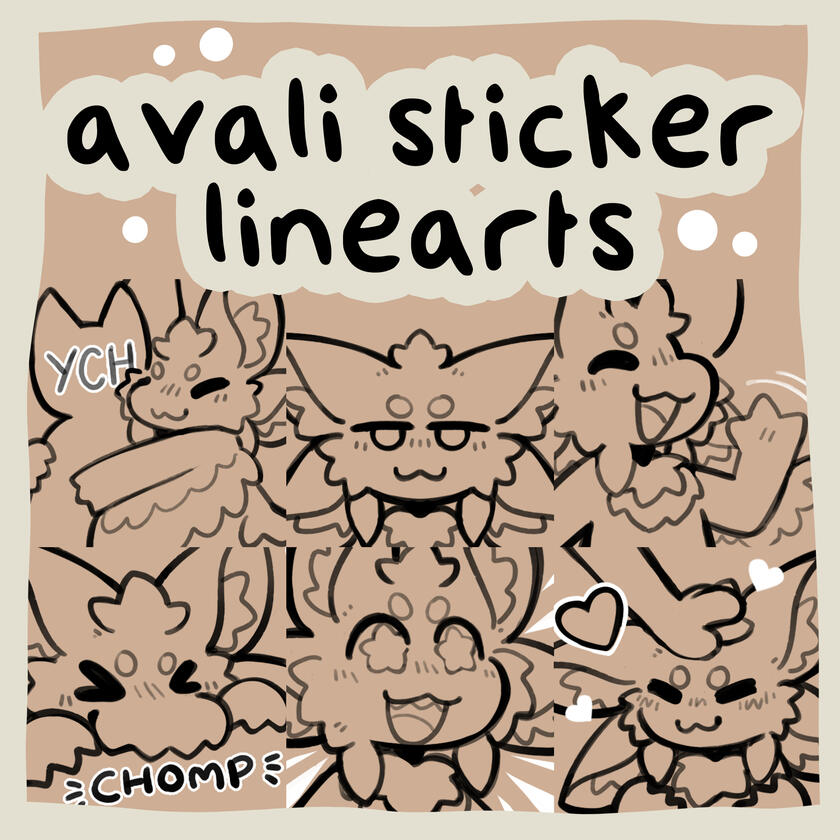 zillu avali sticker base